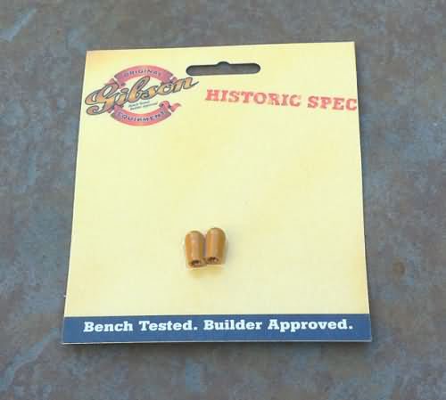 NEW Gibson Pickup switch tip cap Amber Historic