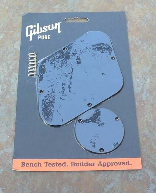 Gibson Backplate set switch and control cover Black