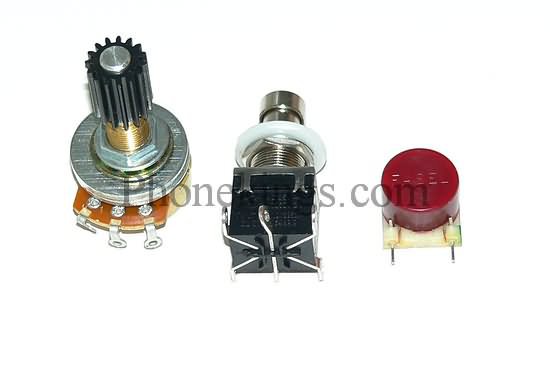 Wah Pedal upgrade kit Clyde Fasel For Vox crybaby Red