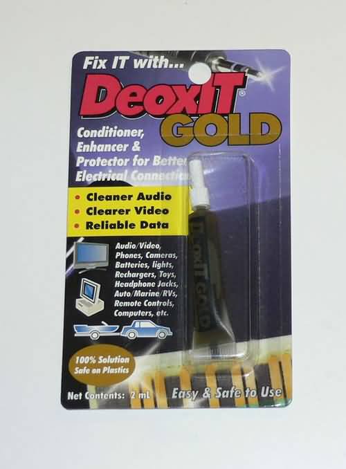 DeoxIT G100L Gold Squeeze Tube, 100% solution GOLD