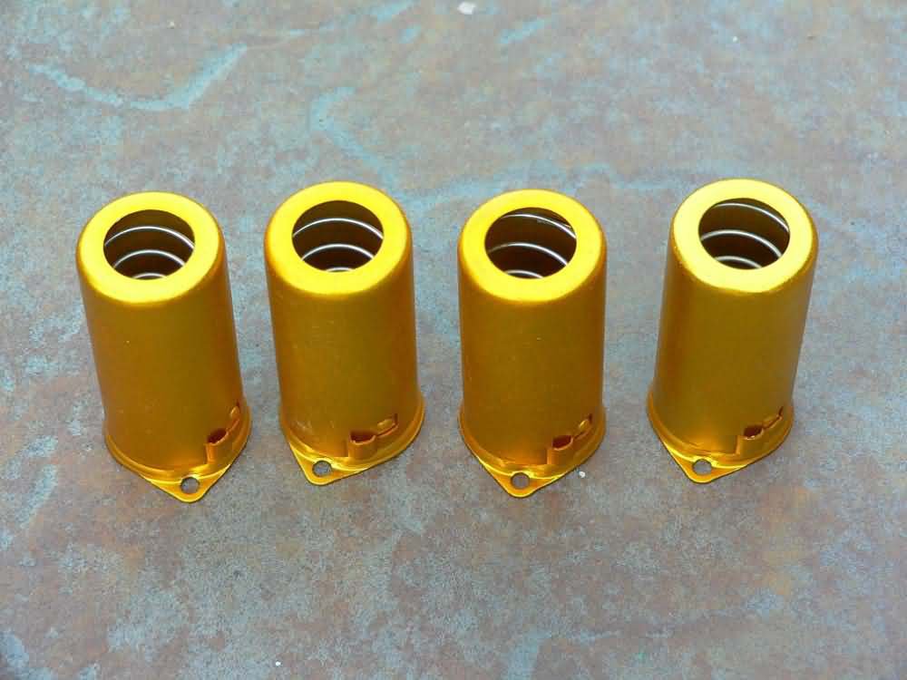12ax7 Tube Shield - 9 Pin Gold (4)