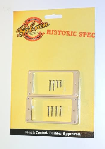 NEW Gibson Historic Spec Pickup Rings Cream