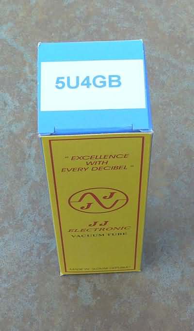 NEW JJ Tesla 5u4GB Rectifier tube 1