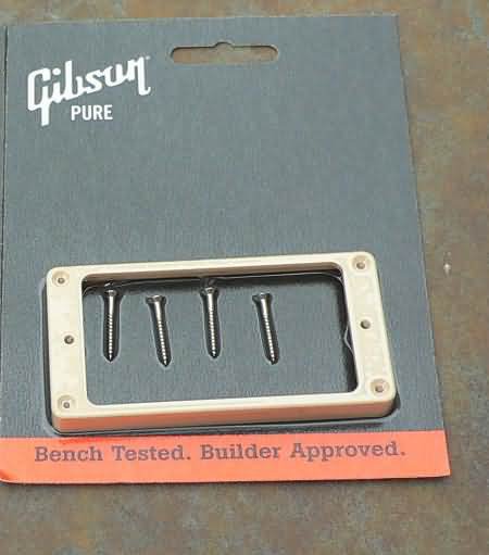 NEW Gibson Les Paul Pickup Ring BRIDGE 3/8" CREME