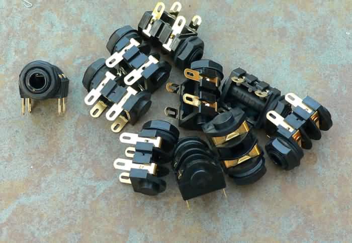 10 Cliff jack 1/4" Jacks replacement for Marshall GOLD