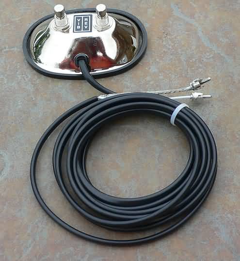Fender Vintage Two Button footswitch RCA Twin, Deluxe