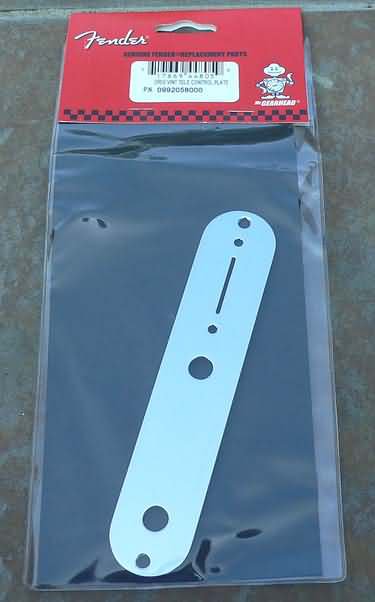 Genuine Fender Telecaster Tele vintage Control plate