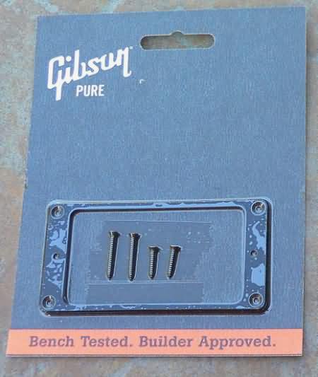 NEW Gibson Les Paul Pickup Ring Black NECK 1/8"