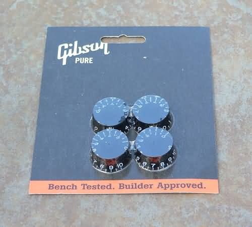 Genuine GIBSON Speed knob Volume tone knob set Black