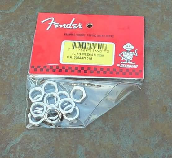 Fender Stratocaster Tele Volume tone pot Nuts (12)