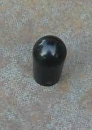 Pickup switch tip cap for Gibson & switchcraft BLACK