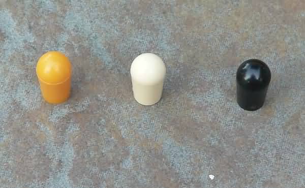 Pickup switch tip cap end SET for Gibson & switchcraft