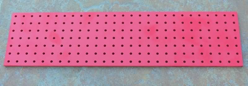 Turret Board for amp amplifier projects Blank Red