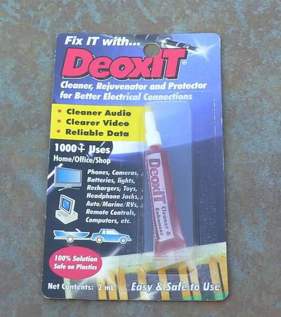 DeoxIT D100L Squeeze Tube, 100% solution