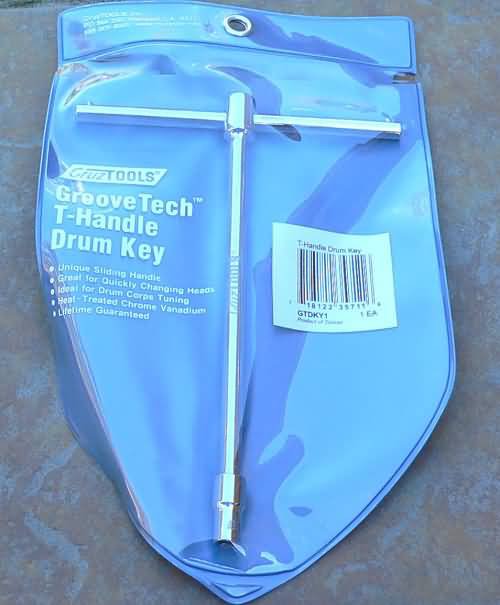 Cruztools Groovetech T Handle Drum Key