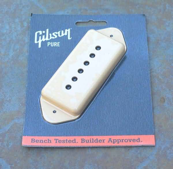 Genuine Gibson P-90 P90 pickup Cover Dog Ear CREME