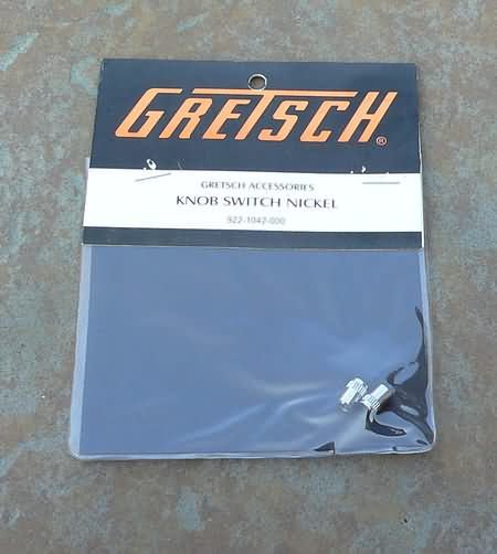 NEW Genuine Gretsch switch tip cap Nickel