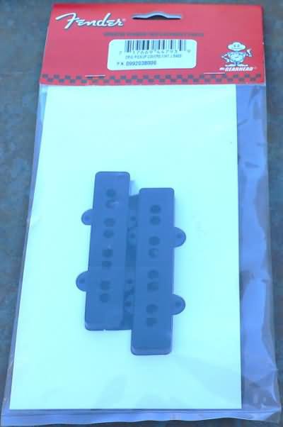 Genuine Fender Vintage Jazz Bass Pickup covers