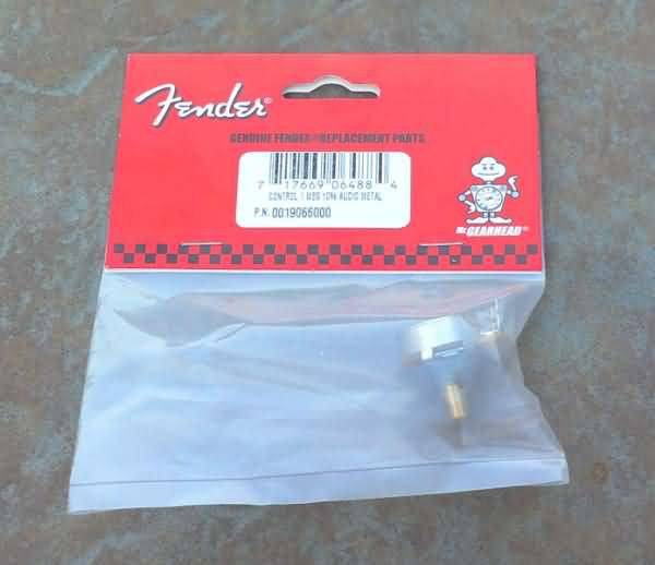 NEW Fender CTS pot Tele Telecaster Solid shaft 1 MEG