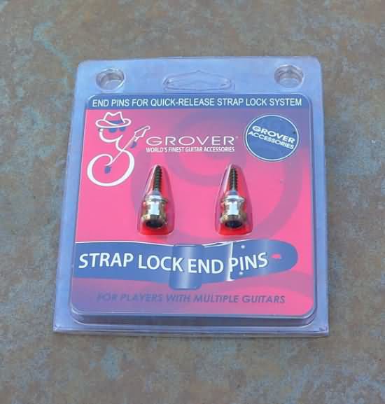 NEW Grover Quick release Strap Lock PINS Nickel