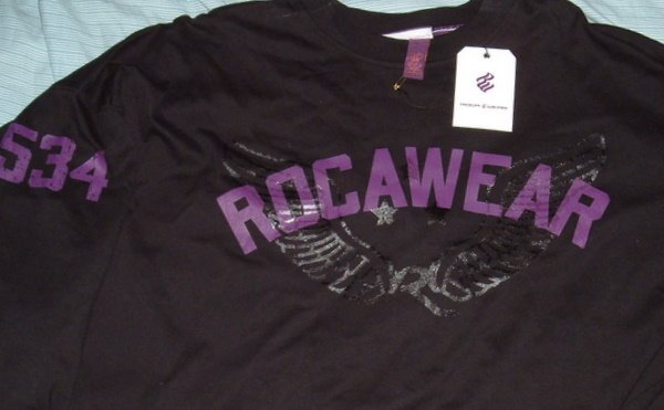 Rocawear Black Roc Big Tall Shirt 5x 5xl 5xlt