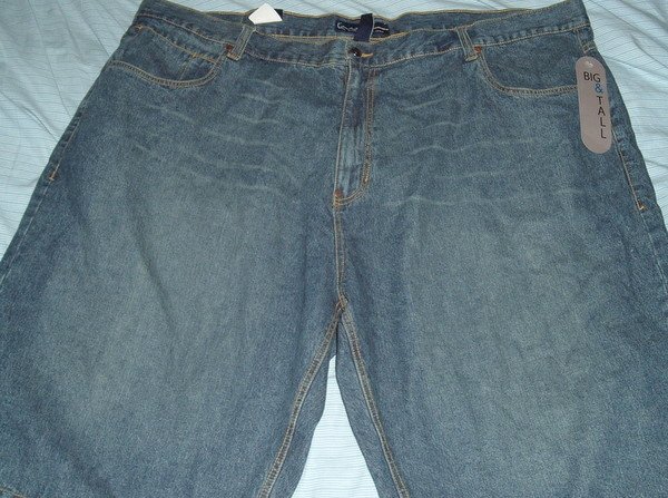 Karl Kani Blue Denim Jean Big Tall Shorts Sz 52