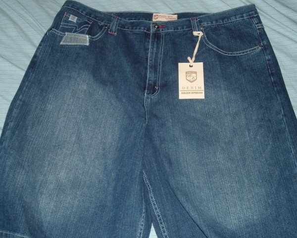 Brooklyn Xpress Blue Denim Big Tall Shorts 46