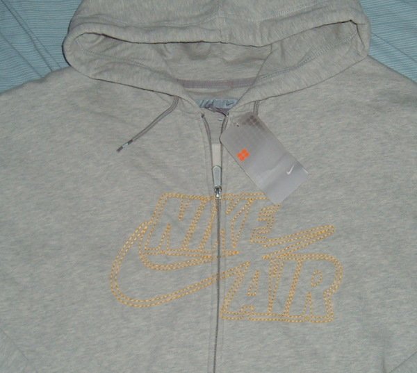 Nike Air Grey Hoodie Hoody Jacket Coat 3xlt 3x 3xl