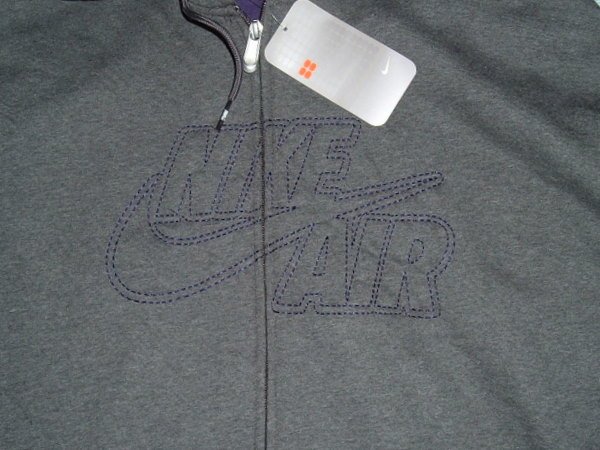Nike Air Grey Hoodie Hoody Jacket Coat 3xlt 3x 3xl