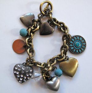 Heart Charm Bracelet