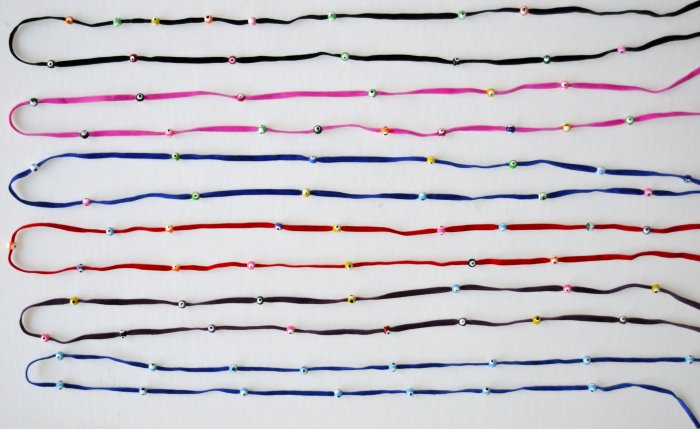 Evil Eye String Bracelet