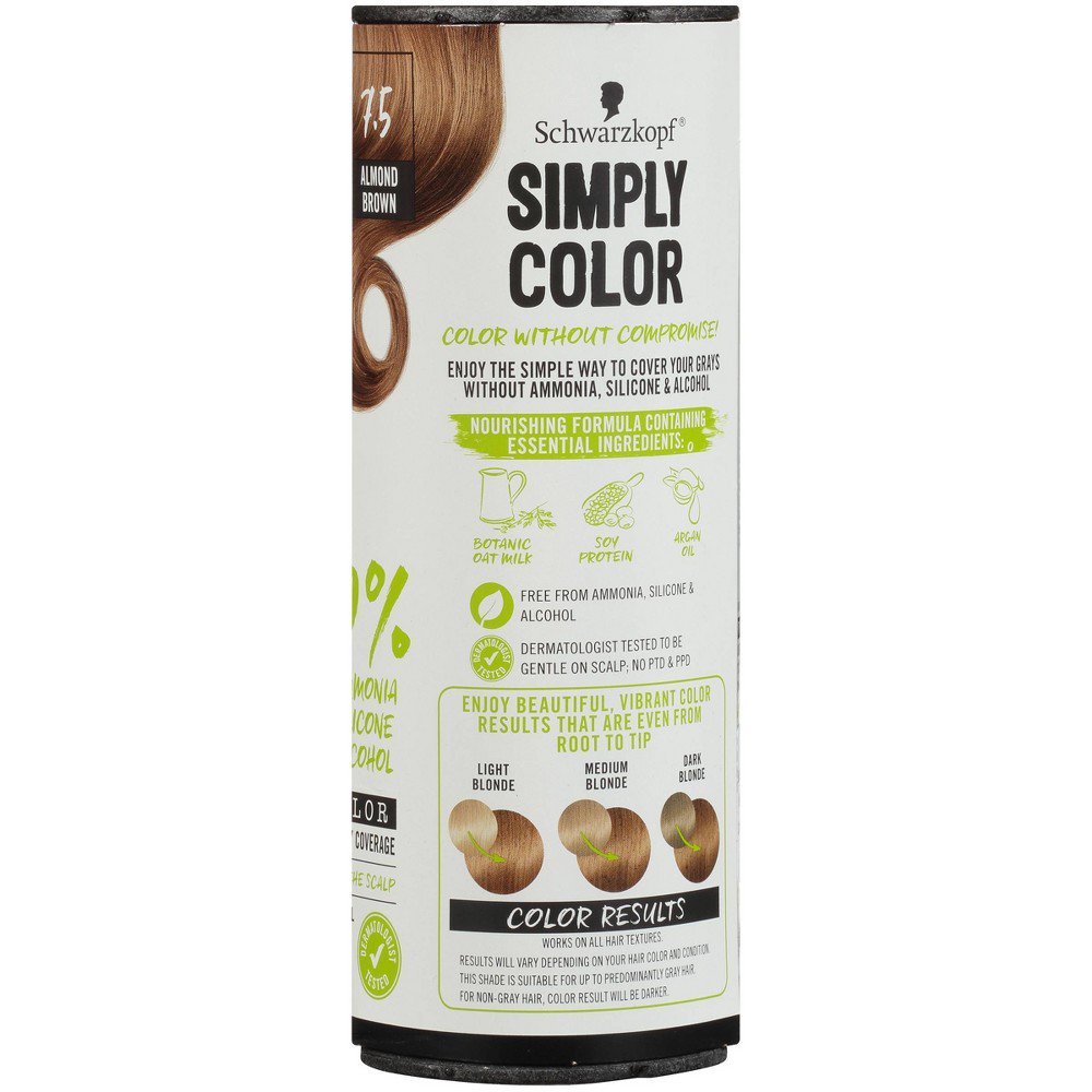 Schwarzkopf Simply Color Permanent Hair Color Almond Brown