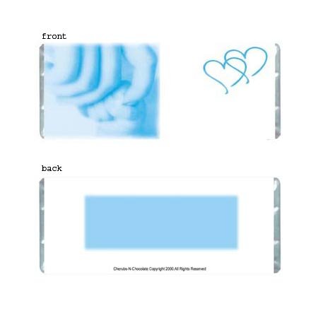 Fingers Boy Personalilzed Candy Bar Wrapper Only BA003