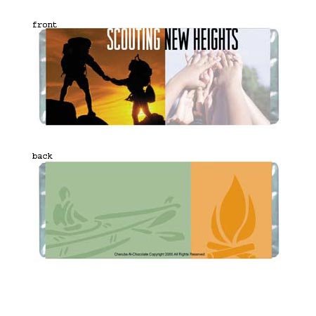 Scouting Personalized Candy Bar Wrapper FR004-C
