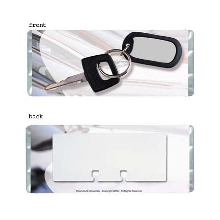 Auto Personalized Candy Bar Wrapper Only B007