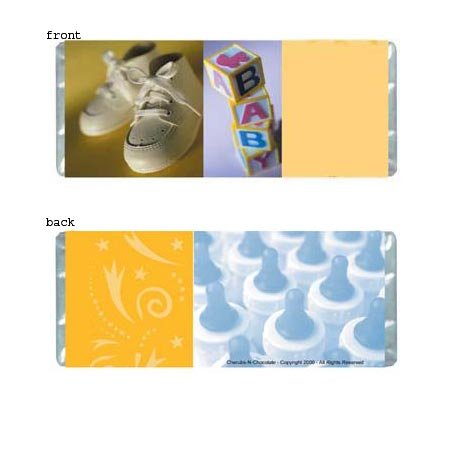 Baby 2 Personalized Candy Bar Wrappers Only BS04
