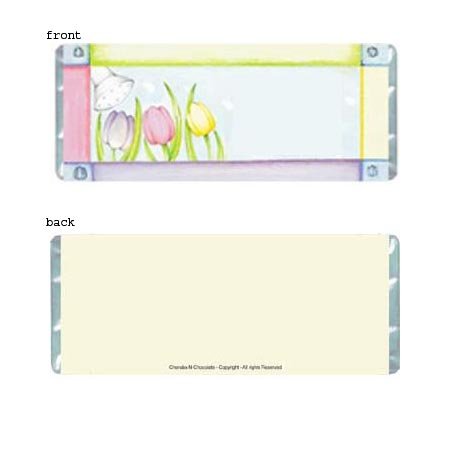 Shower Flower Personalized Candy Bar Wrapper Only BS05