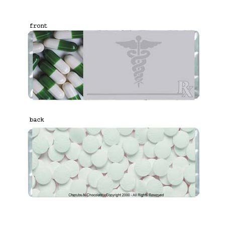 Medical Personalized Candy Bar Wrapper B010-C