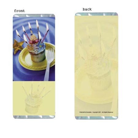 Birthday Dreams Personalized Candy Bar Wrapper BD010-C