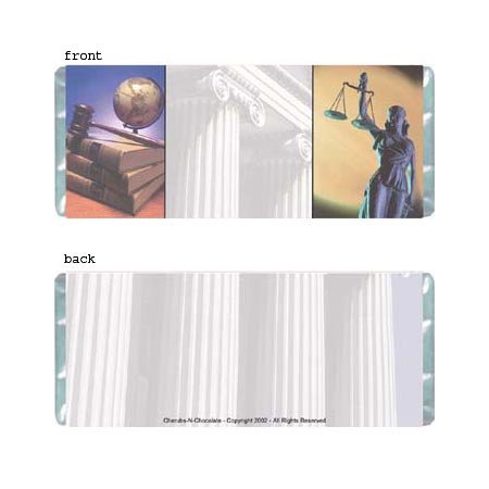 Legal Personalized Candy Bar Wrapper B013-C