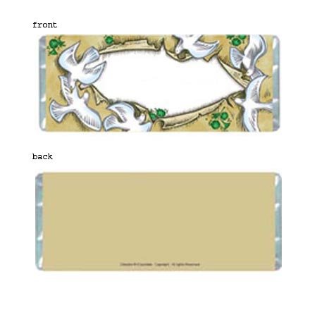 Doves Personalized Candy Bar Wrapper SE024-C