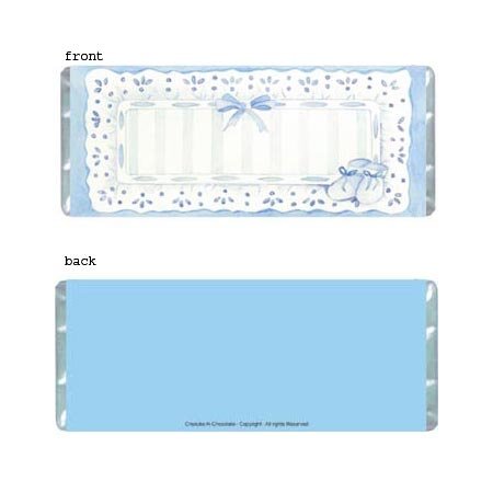 Sophisticated Boy Personalized Candy Bar Wrapper Only BA016