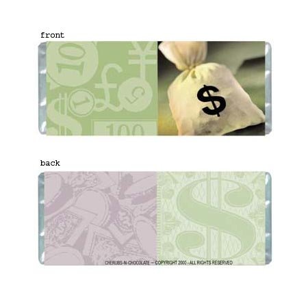 Money Personalized Candy Bar Wrapper AP024-C