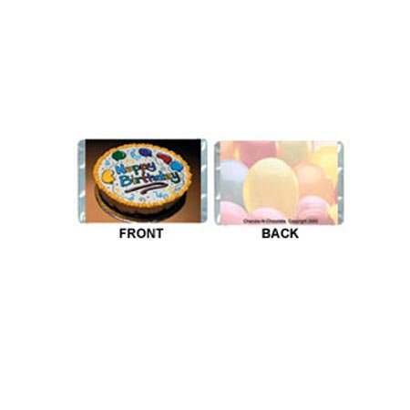 Mini-Birthday Personalized Candy Bar Wrapper MN001