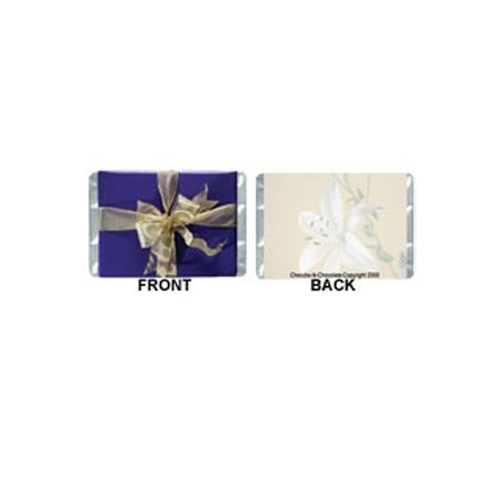 Mini-Present Personalized Candy Bar Wrapper MN006