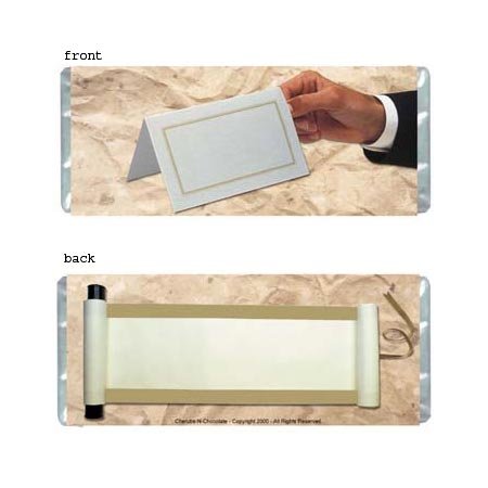 Hand Personalized Candy Bar Wrapper Only AP031