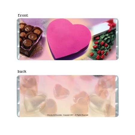 Lots Of Love Personalized Candy Bar Wrapper Only AP046