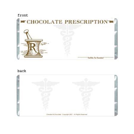 Prescription Personalized Candy Bar Wrapper AP048-C