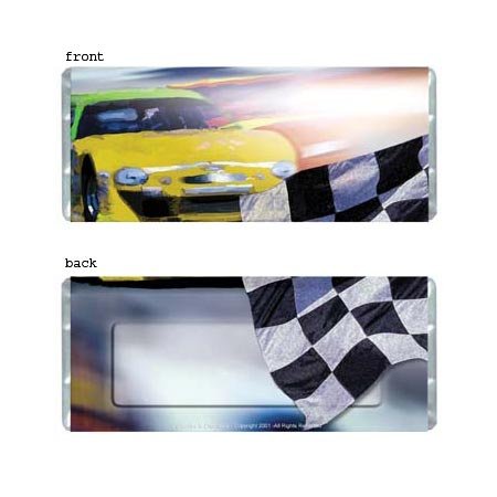 Race Car Personalized Candy Bar Wrapper Only AP049