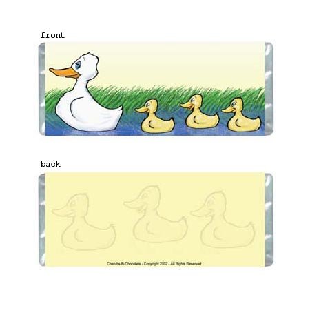 Ducks Personalized Candy Bar Wrapper Only AP065